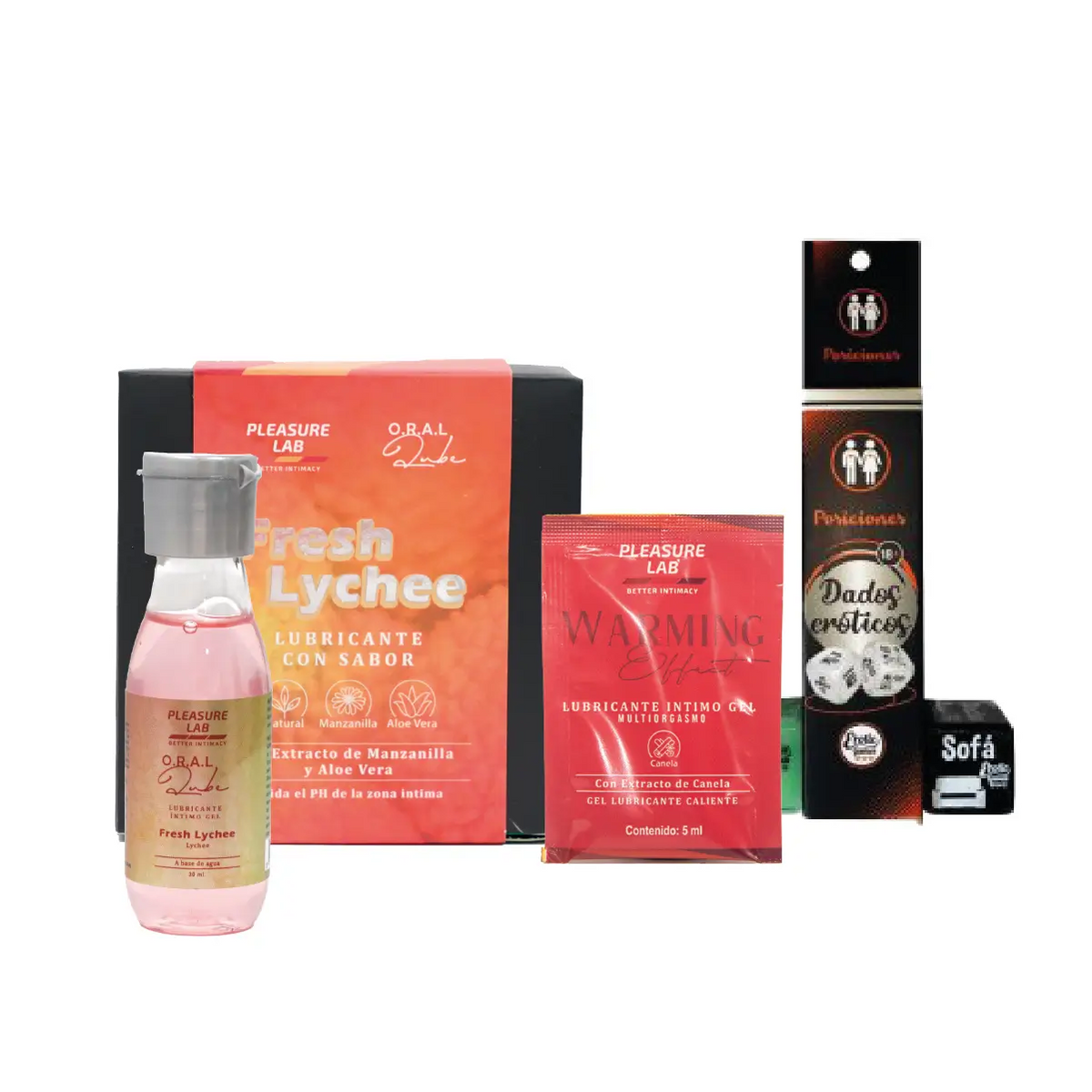 Kit Sexual Posiciones Pleasure Lab PLEASURE LAB LUBES