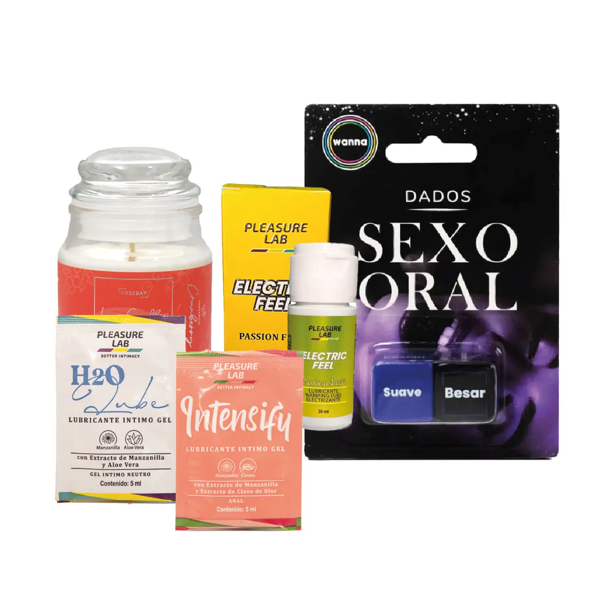 Kit Sexual para parejas 1 Pleasure Lab PLEASURE LAB LUBES