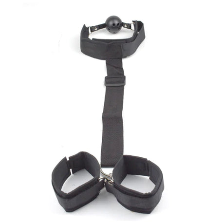 Ball Gag Con Esposas - Sexshop Pleasure Lab 