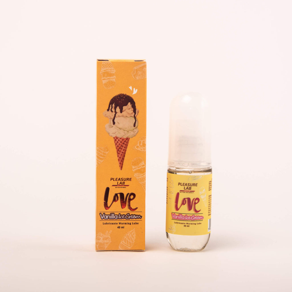 Lubricante Caliente Intimo sabor a vainilla - Pleasure Lab - Sex Shop 