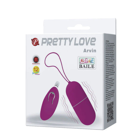 Huevo Vibrador Pretty Love Arvin - Sexshop Pleasure Lab 