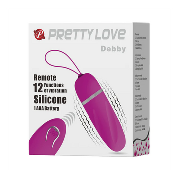 Huevo vibrador Debby - Sexshop Pleasure Lab