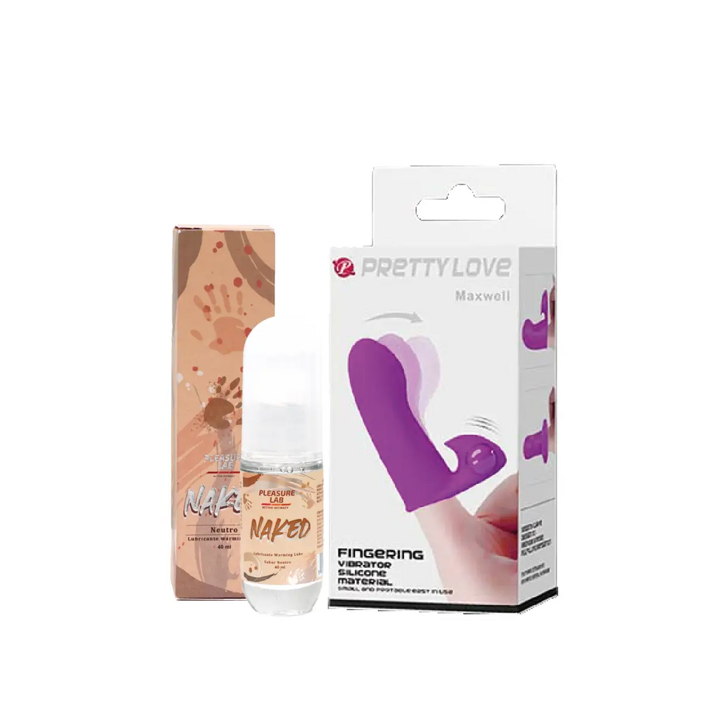 Kit Sexual Lubricante mas Vibrador 