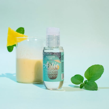 LUBRICANTE DOBLE SENSACION ARTIC SABOR A ÍA COLADA. PLEASURE LAB COLOMBIA, ENVIOS RAPIDOS Y DISCRETOS. LUBRICANTE PARA SEXO ORAL.