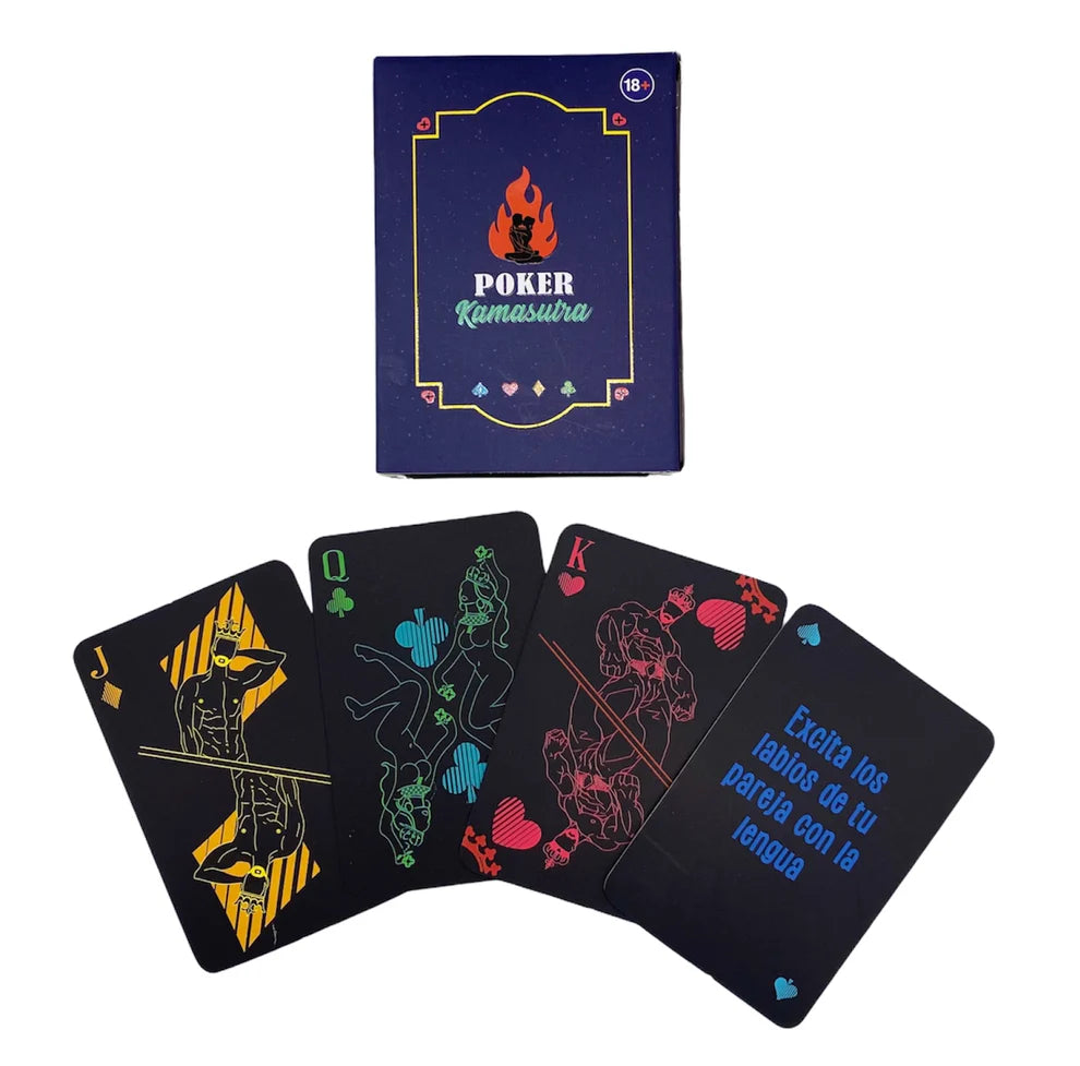 Juego de Cartas Kamasutra Heterosexual - Sexshop Pleasure Lab 
