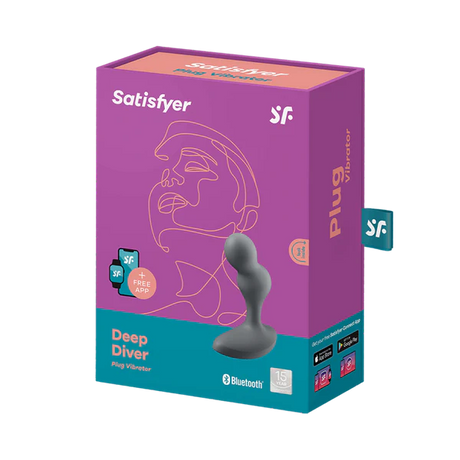 Vibrador Anal Deep Diver Satisfyer Sexshop Pleasure Lab