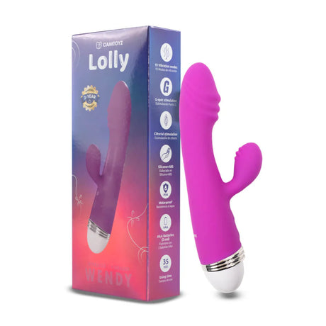 Vibrador Doble Wendy Camtoyz Sexshop Pleasure Lab