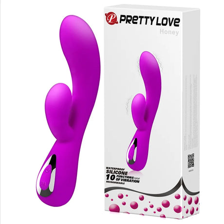 Vibrador Doble Love Honey Sexshop Pleasure Lab