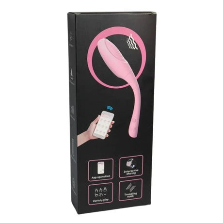 Vibrador con app rosado sexshop pleasure lab