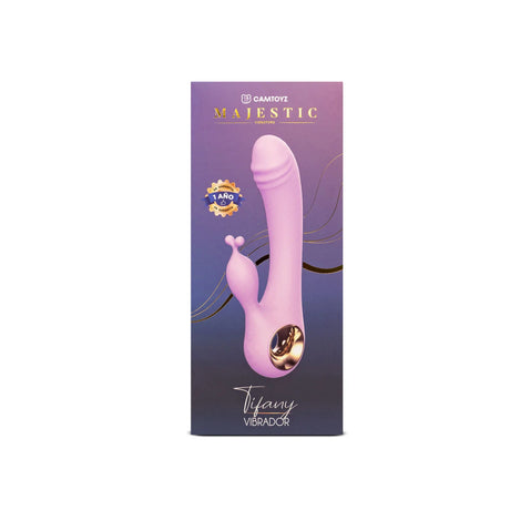 Vibrador de Doble Estimulación Tifany - Sexshop Pleasure Lab 