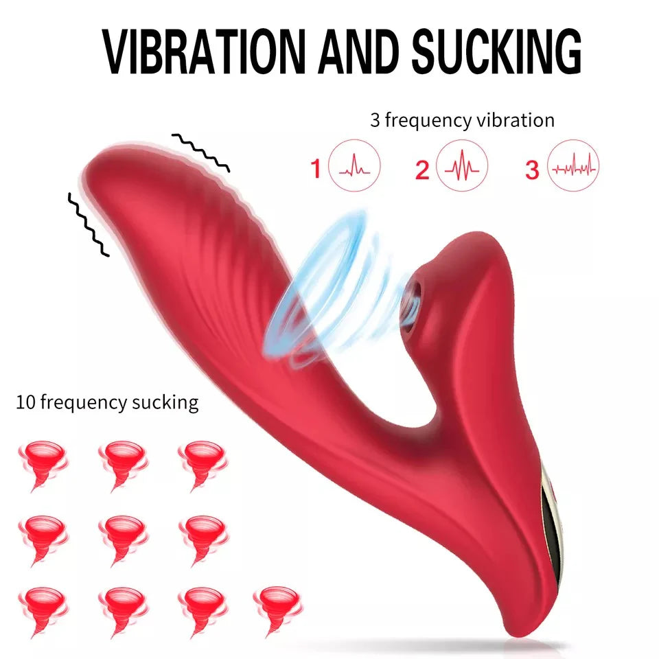 Vibrador y Succionador Winyi Ladyia Sexshop Pleasure Lab 