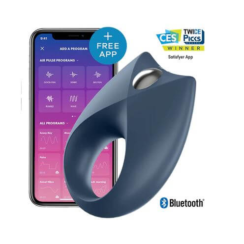 Anillo Vibrador Satisfyer en Pleasure Lab. Juguetes sexuales con aplicación