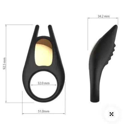 Anillo Vibrador para la eyacaulacion Precoz 