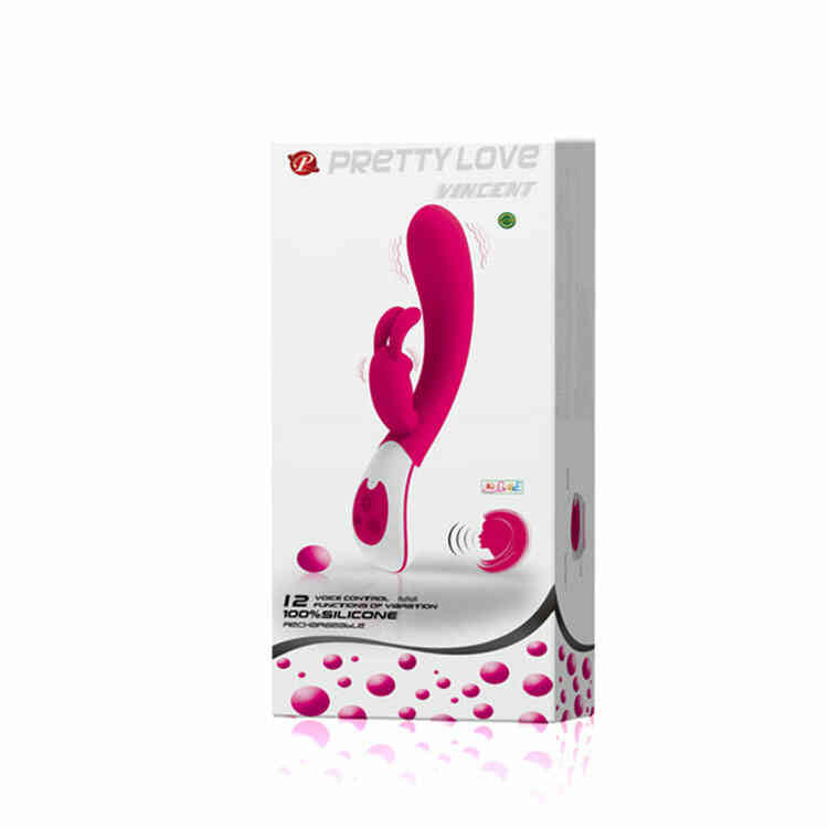 Vibrador Doble Estimulación Vincent Pretty Love - PLEASURE LAB LUBES