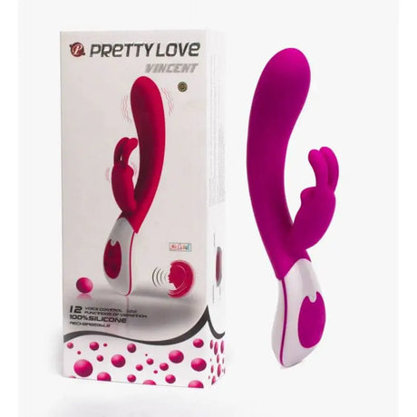 Vibrador Doble Estimulación Vincent Pretty Love - PLEASURE LAB LUBES