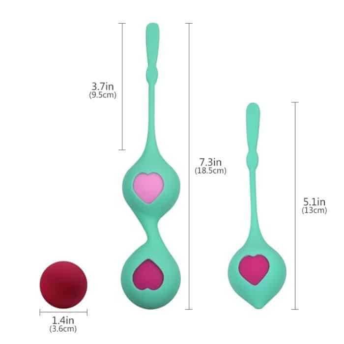 Winyi Bolas Kegel de Diferentes pesos - Sex Shop Pleasure Lab