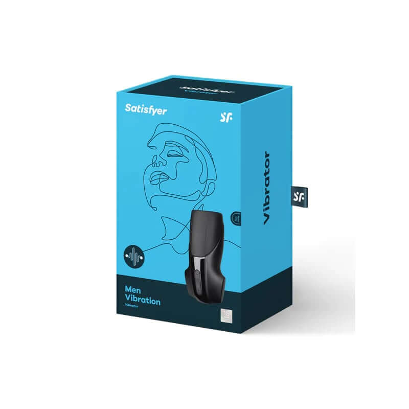Caja del masturbador Satisfyer Man vibración . Pleasure Lab 